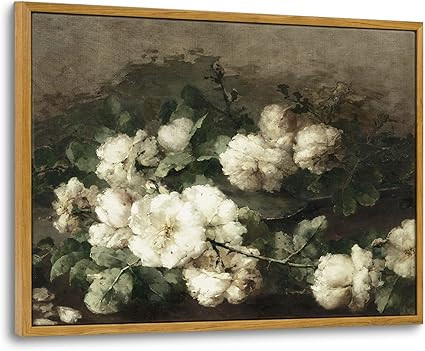 InSimSea Framed 12x16in Vintage Wall Art Decor, Canvas Wall Art for Living Room Bedroom Office Ba... | Amazon (US)