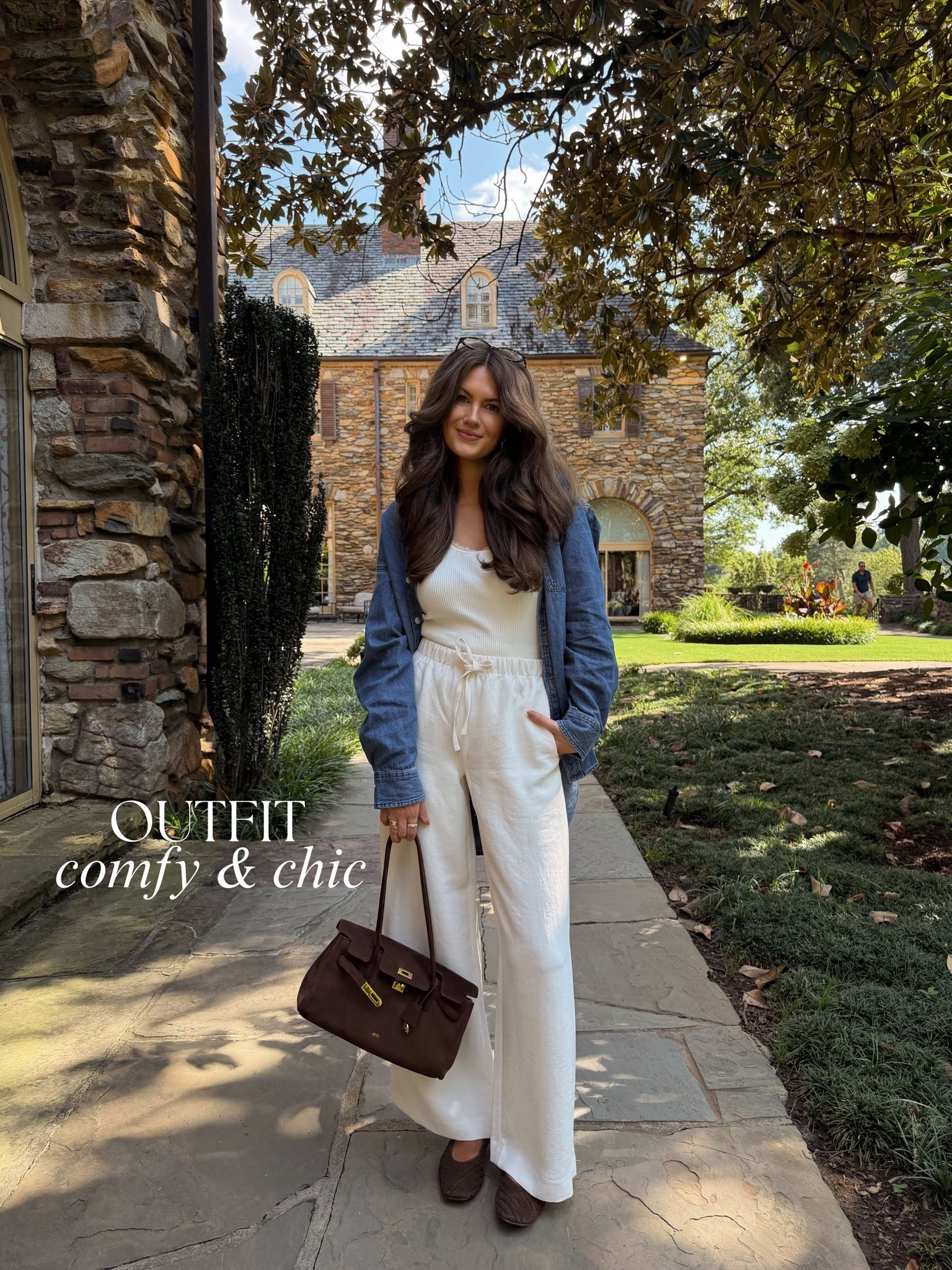 This outfit is perfect as a mom on the go! It’s so comfortable but also put together. Everything is true to size 🤎

#LTKootd #LTKSeasonal #LTKmomlife