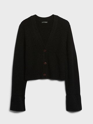 Merino-Cashmere Cardigan Sweater | Banana Republic (US)