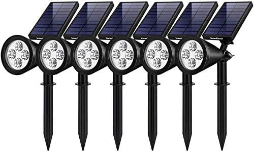 InnoGear Solar Outdoor Lights, Solar Lights Outdoor Waterproof Solar Spot Lights Outdoor Spotligh... | Amazon (US)