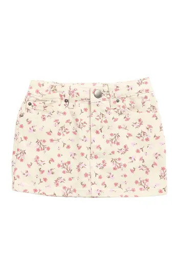 BILLABONG Sweetheart Floral Denim Skirt | Nordstromrack | Nordstrom Rack
