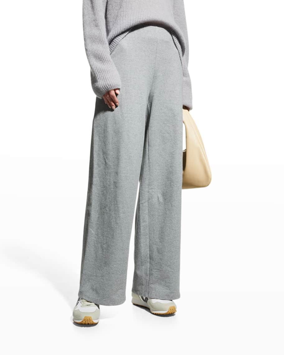 Eileen Fisher High-Rise Melange Stretch Pant | Neiman Marcus