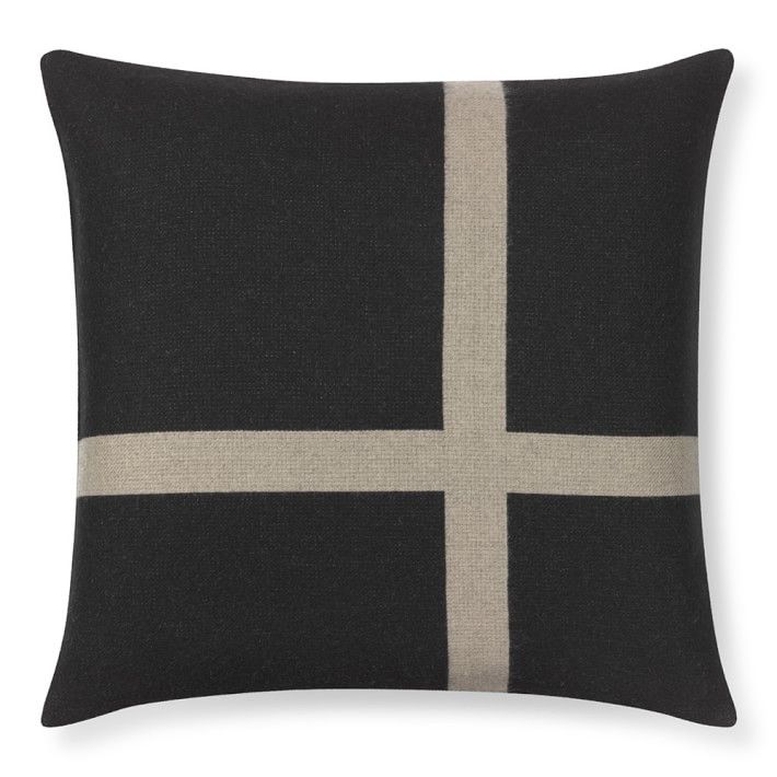 Cashmere & Wool Equestrian Pillow Cover | Williams-Sonoma