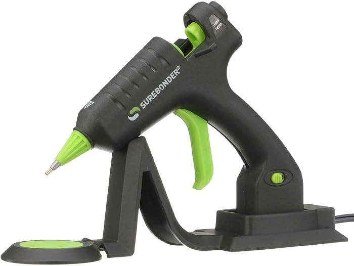Surebonder Cordless/Corded High Temperature Mini Hot Glue Gun With Detail Tip, 20 Watt, Recharge ... | Amazon (US)