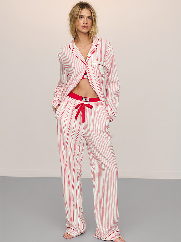 Buy Flannel Long Pajama Set, Print - Order Pajamas Sets online - Victoria's Secret US | Victoria's Secret (US / CA )