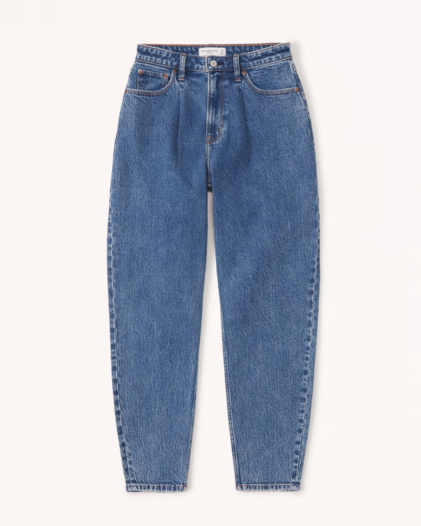 Curve Love High Rise 80s Mom Jean | Abercrombie & Fitch (US)