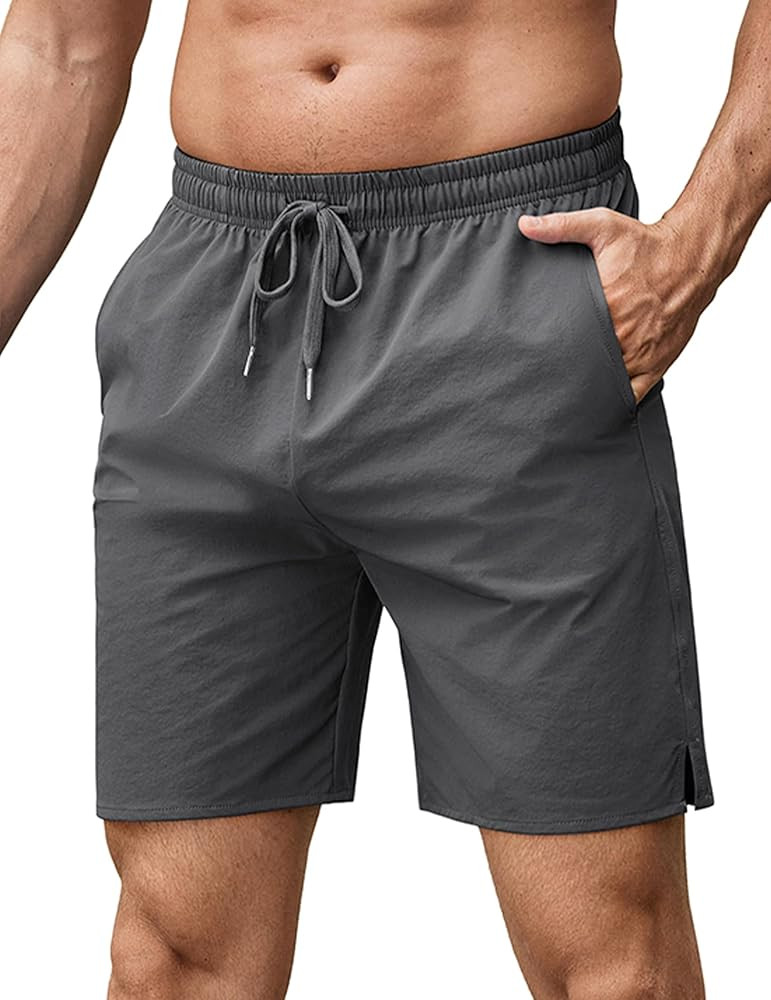 COOFANDY Men's Athletic Running Shorts 7" Quick Dry Lightweight Workout Gym Basketball Hiking Sho... | Amazon (US)