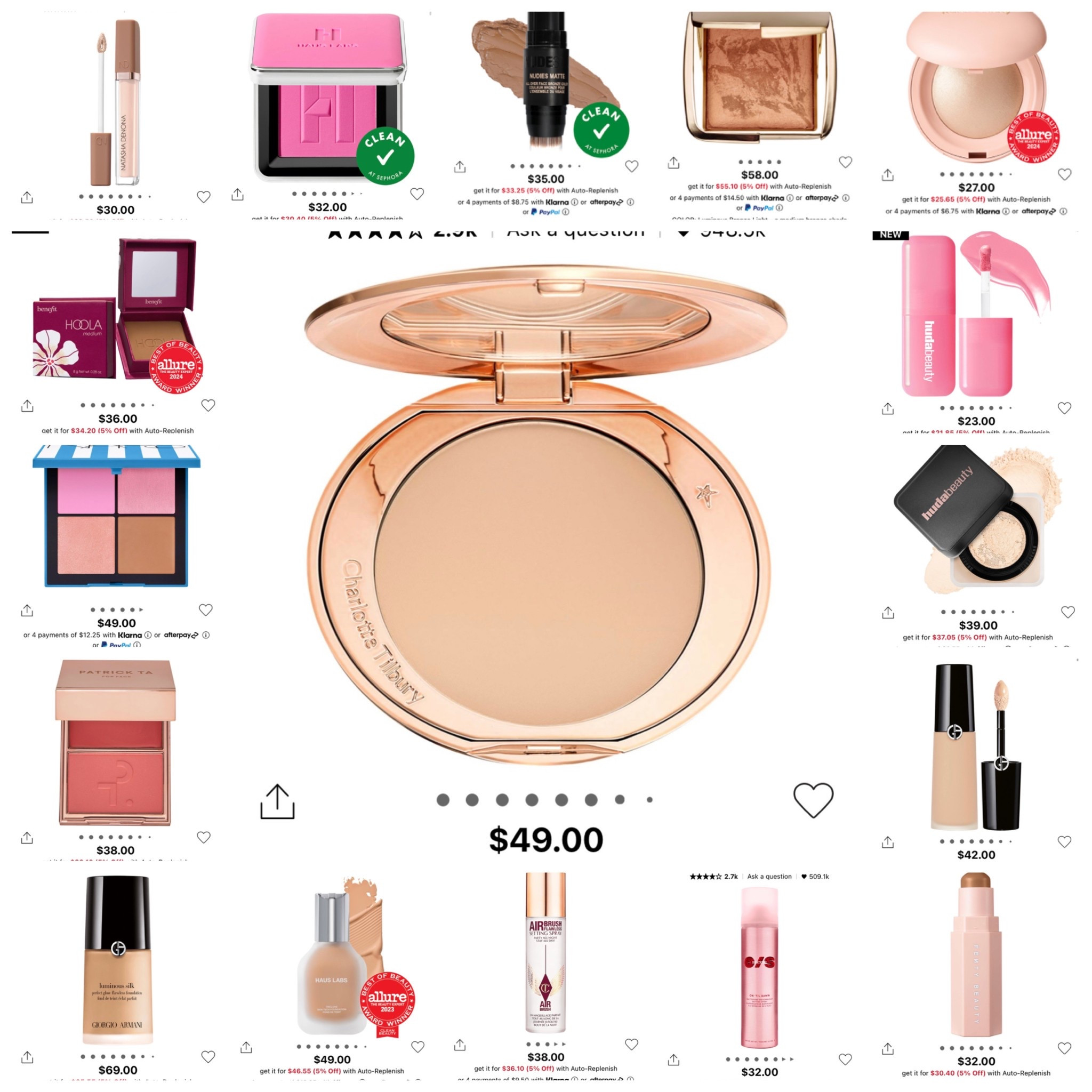 Sephora sale-
My favorite Face makeup products 
#ltkmakeup#sephorasale#makeupartistrecs#makeupartistfaves#ltkbeauty