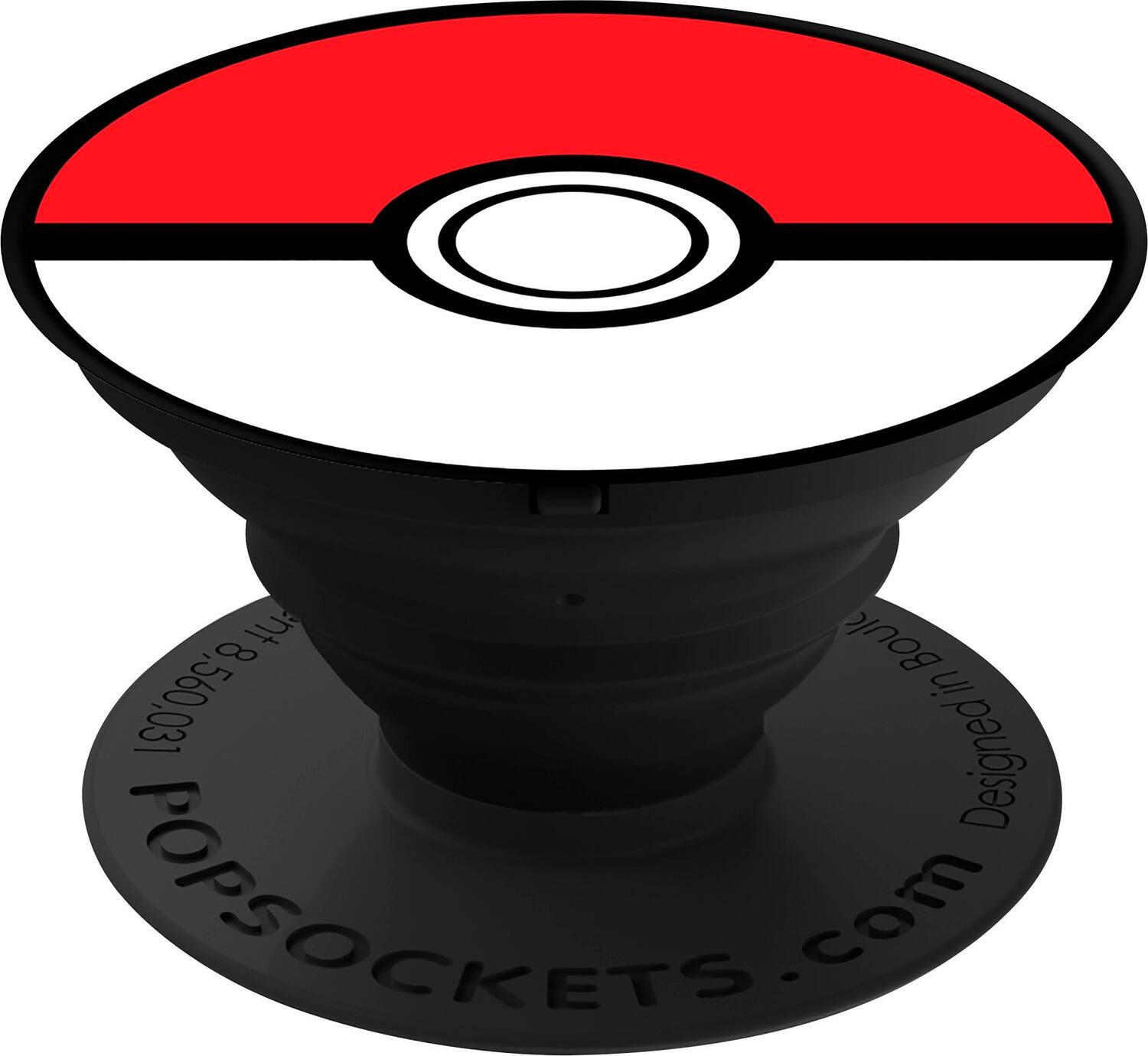 PopSockets - Finger Grip/Kickstand for Mobile Phones - Pokeball | Best Buy U.S.