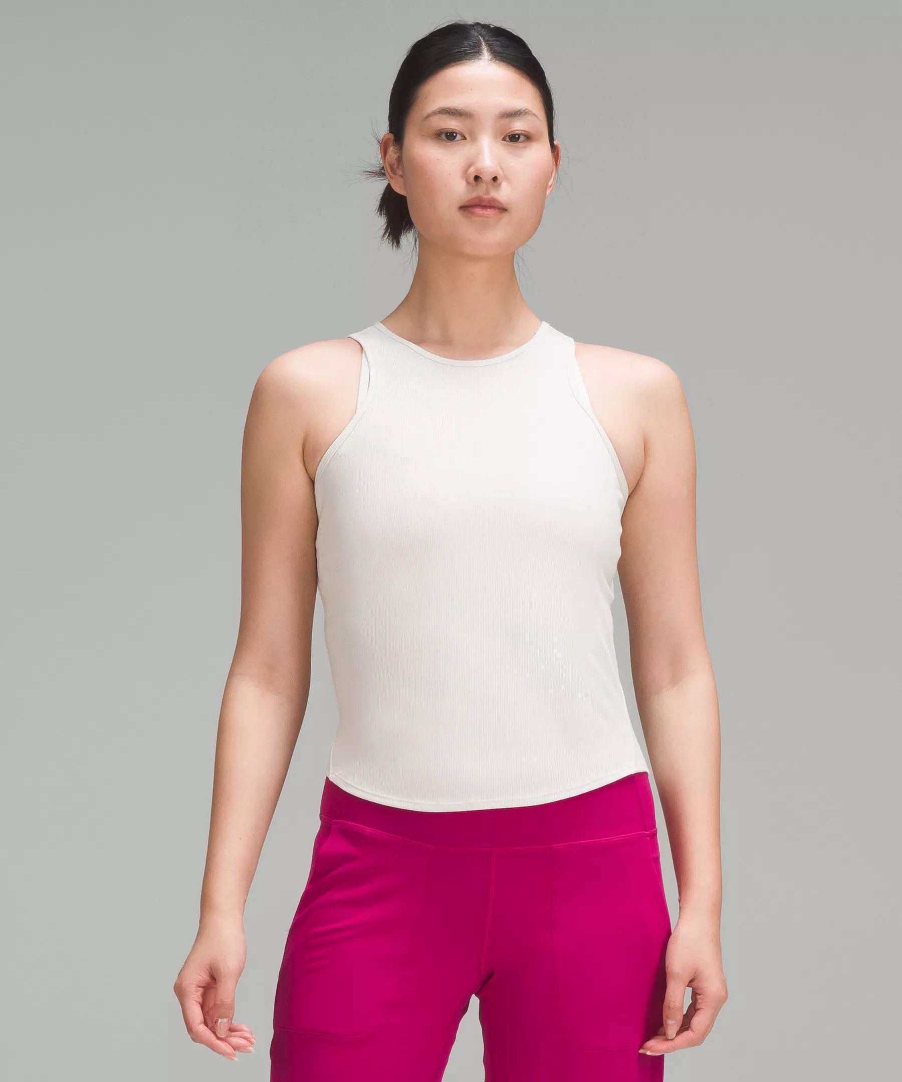 Modal Silk Twist-Back Yoga Tank Top | Lululemon (US)
