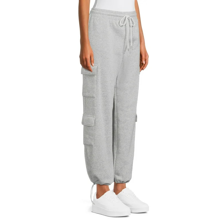 No Boundaries Juniors Knit Cargo Joggers, Sizes XS-3XL | Walmart (US)