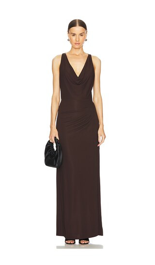 Kosme Gown in Espresso | Revolve Clothing (Global)