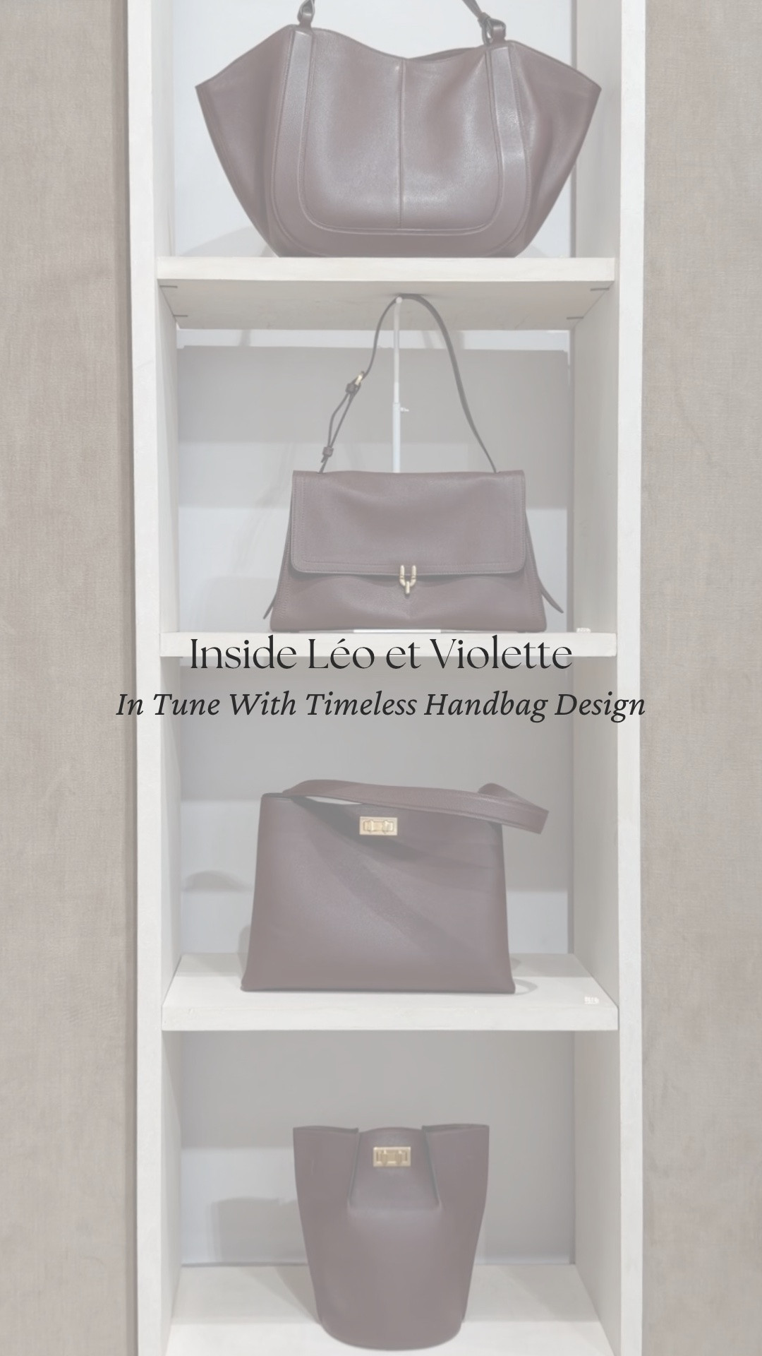 Come with me inside Léo et Violette in Paris 👜

Note: unable to link the bags directly here on LTK, all are linked in the latest maevawithamour.com post, found a few options on Poshmark that I’ve linked below 🫶

During my recent time in Paris, I stopped by their Rue Sainte-Anne boutique to see the collection in person and spend a little time with some of the styles I had been especially curious about! 

One of my favorite details about the brand is the story behind their signature Diapason clasp, Violette is classically trained in music, and the clasp takes its inspiration from the shape of a tuning fork, ‘diapason’ in French 🎶 

I love finding details like this in handbags, the ones that feel beautiful on their own but become even more memorable once you know the story behind them! The Laurence collection, especially Le Soft Laurence in suede, has officially made its way to the top of my wishlist! 🤎

📍 Léo et Violette, 12 Rue Sainte-Anne, 75001 Paris

👜 Discover the full article now live on maevawithamour.com, where I’m sharing more from my visit, the story behind Léo et Violette, and shop the handbags I loved seeing in person

🤍 You can also shop my favorite Léo et Violette styles on ShopMy @ maevawithamour under ‘French & EU Bags’ - link in bio

✨ Save this for your next trip to Paris, and follow along for more French brands, handbag discoveries, boutique visits and timeless style inspiration

With Amour, M.

#LTKTravel #LTKstorytime #LTKvlog