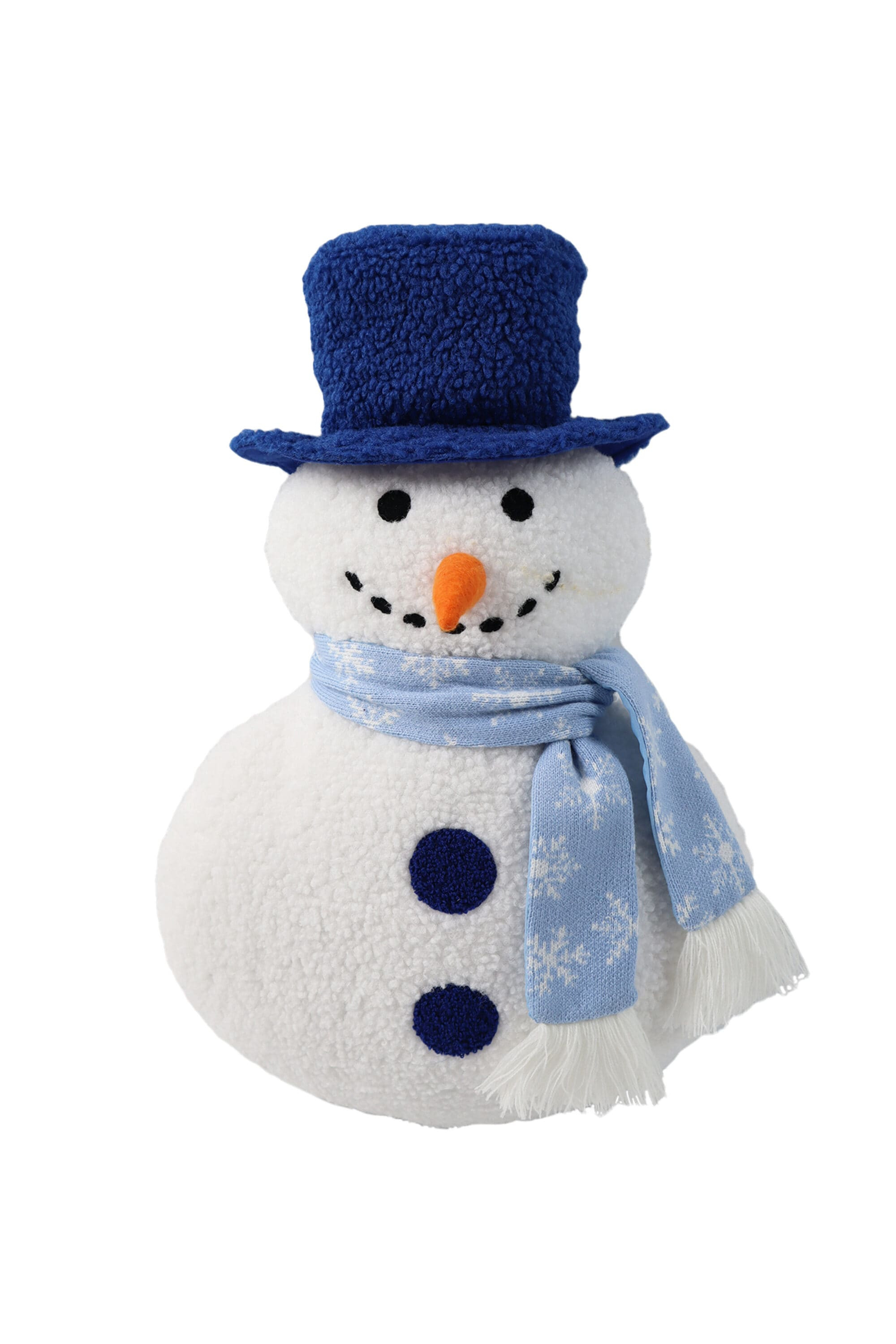 Holiday Living Christmas 12-in x 18-in Blue/White Novelty Indoor Decorative Pillow | LW2510643 | Lowe's