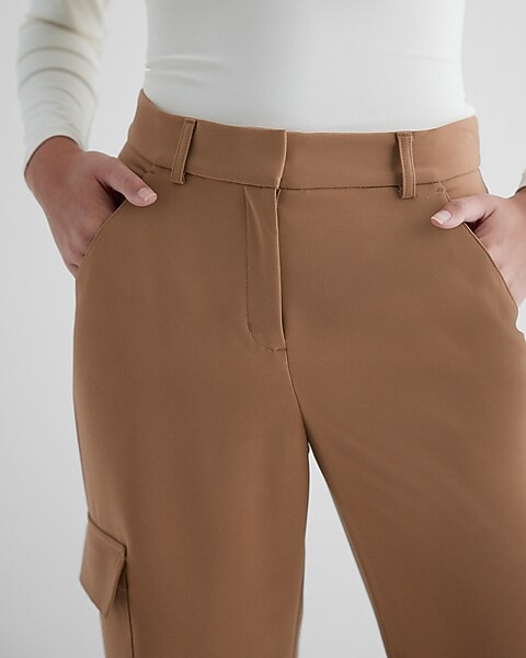 Super High Waisted Cargo Trouser Pant | Express