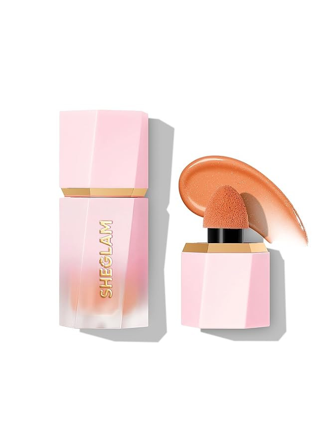 SHEGLAM Color Bloom Liquid Blush Makeup for Cheeks Matte Finish - Float On | Amazon (US)