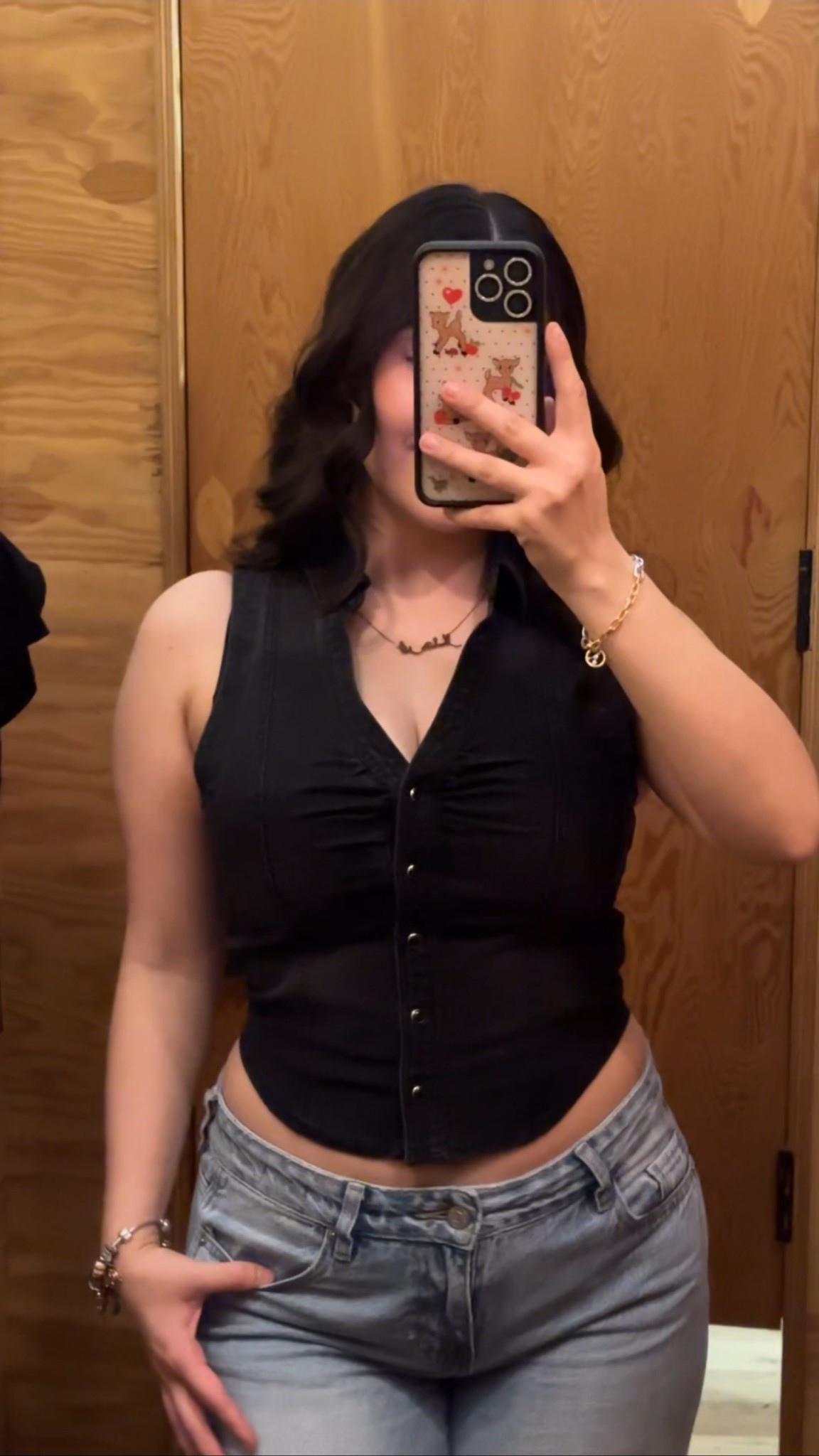 denim vest 🖤