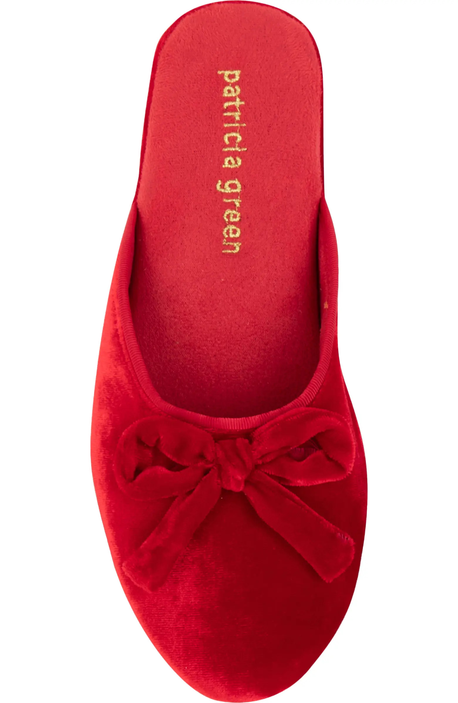 Velvet Bow Wedge Slipper (Women) | Nordstrom