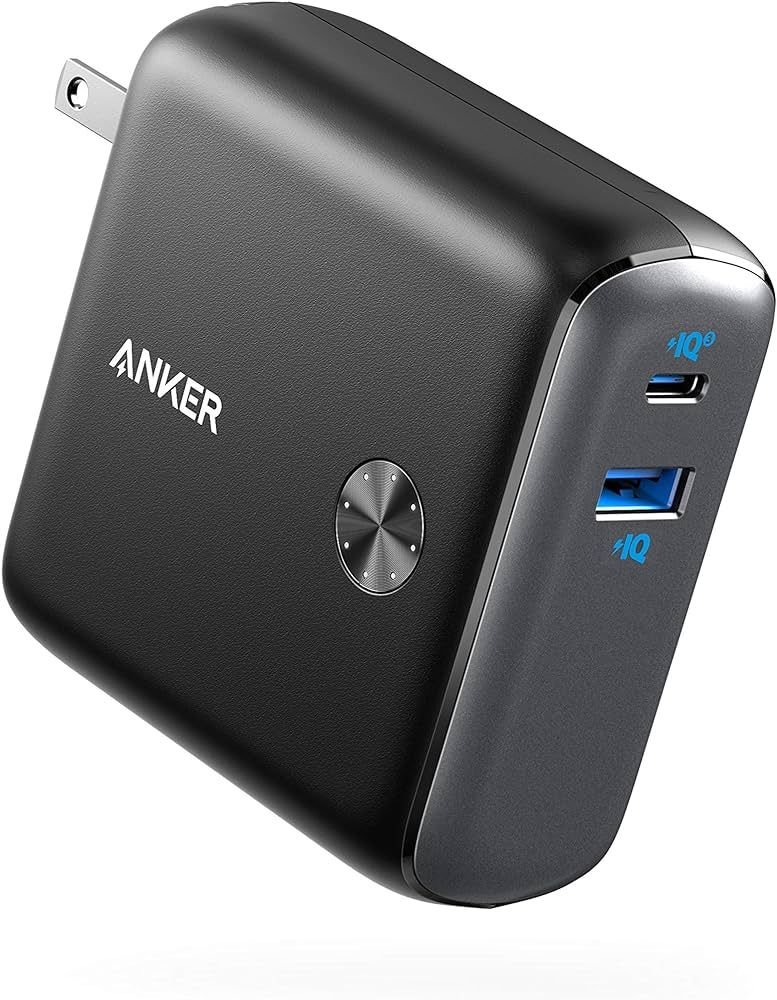 Anker PowerCore Fusion 10K, 20W USB-C Portable Charger 10K, 2-in-1 with Power Delivery Wall Charg... | Amazon (US)
