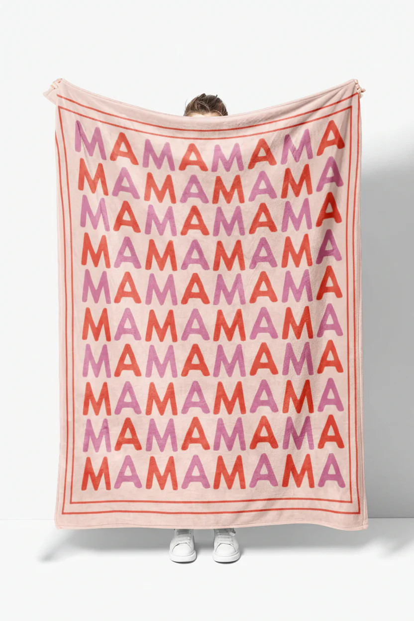 Personalized Blanket | Color Name Block | Caden Lane