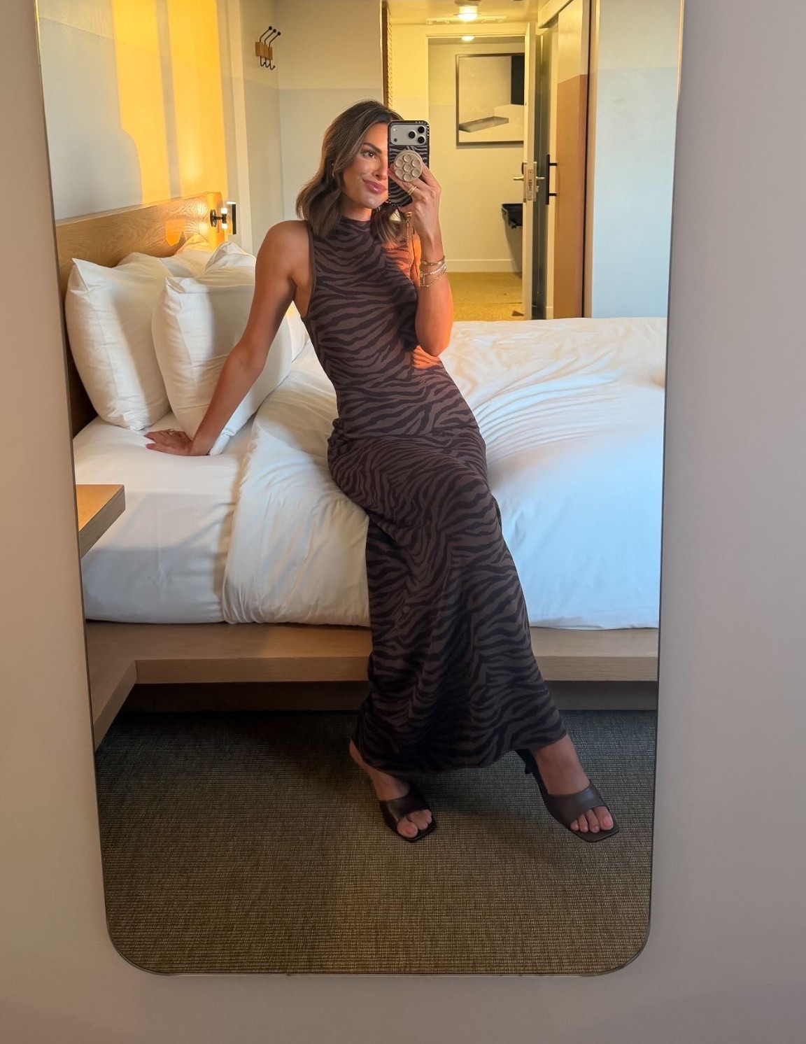 Show Me Your Mumu dress I wore in LA last night! 🤎

Wearing size small but should have done XS. Size down if in between! 

Fall dresses, fall outfits women, autumn outfits, long dress, zebra print dress, fall trends, Katy Harrell

#LTKSeasonal #LTKootd #LTKTravel