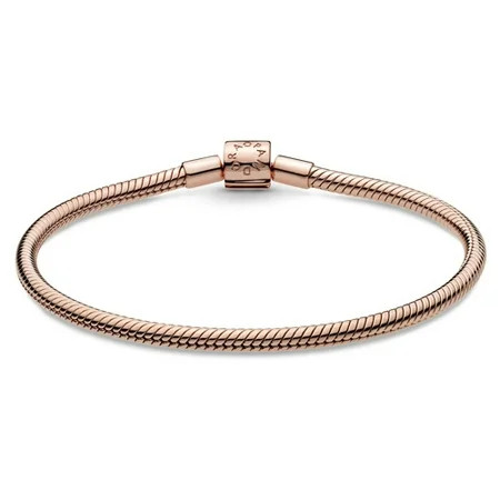 Pandora Moments Barrel Clasp Snake Chain Bracelet | Walmart (US)