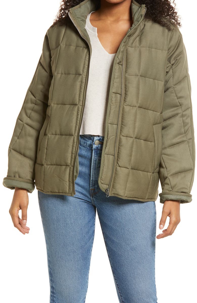 Dolman Sleeve Quilted Jacket | Nordstrom | Nordstrom