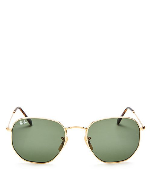 Ray-Ban Unisex Icons Hexagonal Sunglasses, 54mm Men | Bloomingdale's (US)