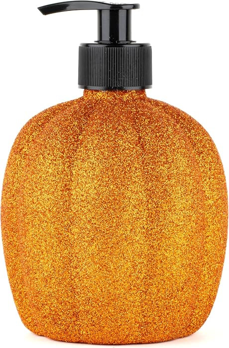 Halloween Soap Dispenser, Glitter Pumpkin, Spice Scent | Amazon (US)