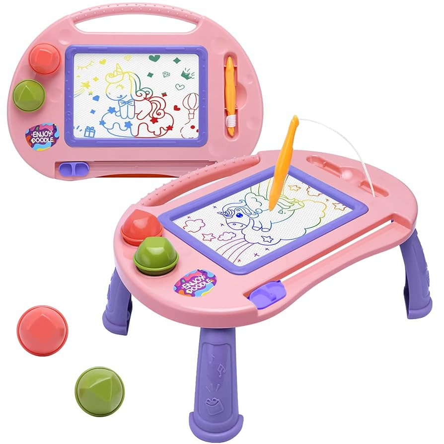 Toddler Toys,Toys for 1-2 Year Old Girls,Magnetic Drawing Doodle Board for Kids Toy,Educational L... | Amazon (US)