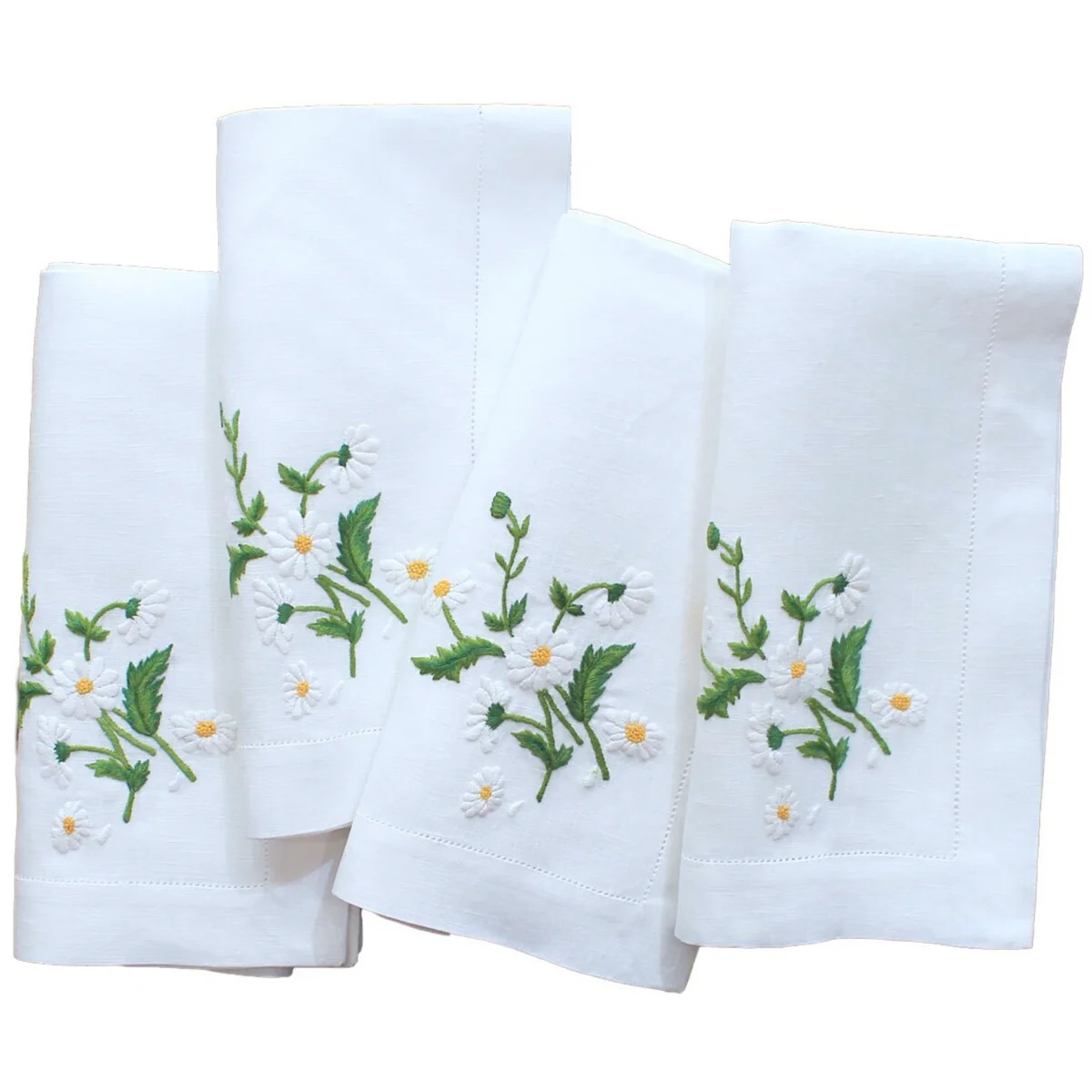Daisies Dinner Napkin | Set of 4 | Christian Ladd Home