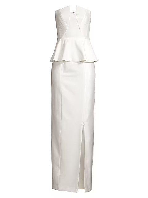 Lena Peplum Gown | Saks Fifth Avenue