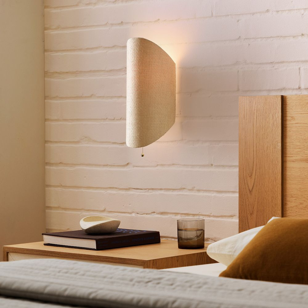 Flynn Woven Sconce (14") | West Elm (US)