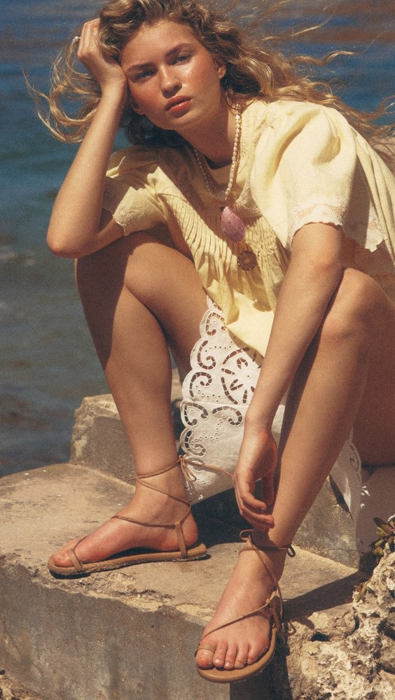 TKEES Jo Lace Up Sandals | Shopbop | Shopbop