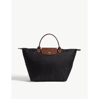Longchamp Le Pliage medium handbag in black, Women's, Size: Medium, Black | Selfridges