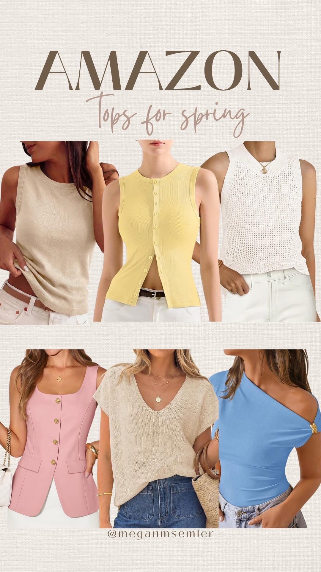 Amazon tops for spring 

#LTKgrwm #LTKSeasonal #LTKootd