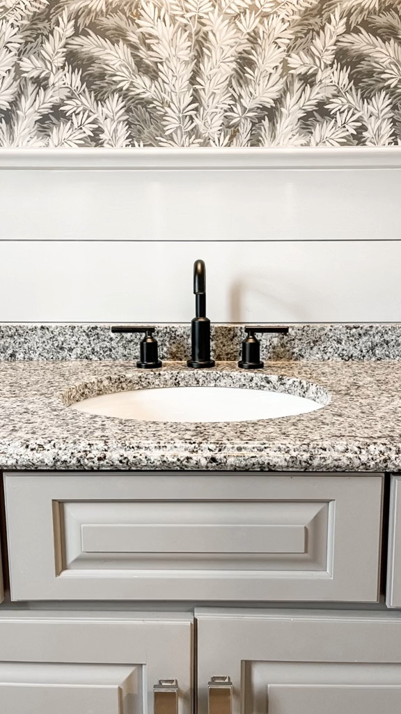 Small change - big style difference 

Shop all of my powder room sources here! 
Amazon find, Amazon home decor, matte black faucet, Florencecourt wallpaper 

#LTKstyletip #LTKhome #LTKFind