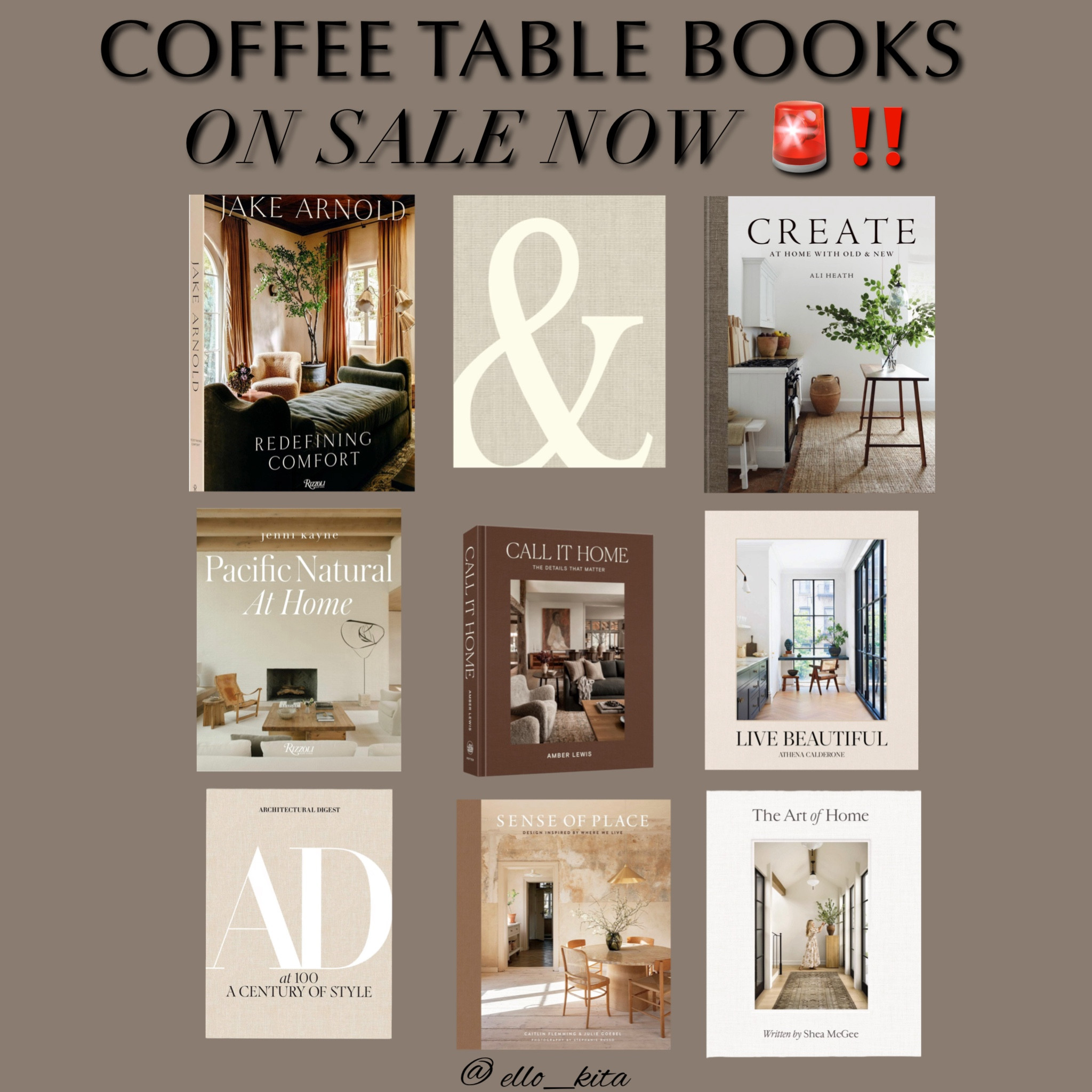 COFFEE TABLE BOOKS for the neutral home design lovers 🤍 

#LTKhome #LTKsalealert