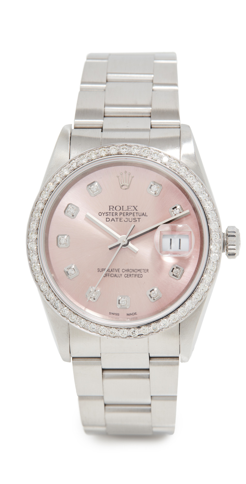 Pre-Owned Rolex 36mm Gents Rolex Date Just Pink | Shopbop