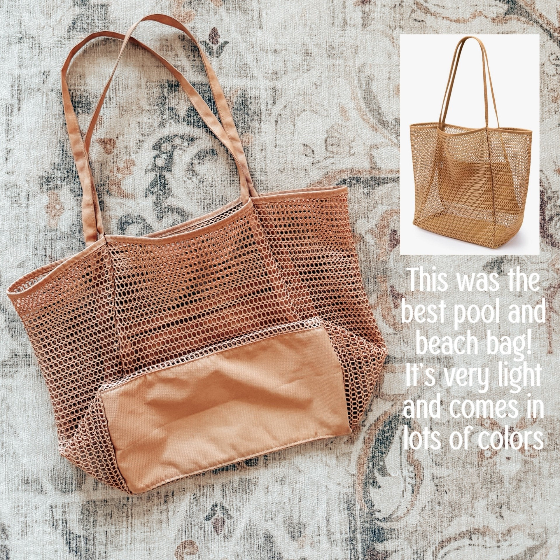 Beach bag or great for pool too! It’s the perfect bag to pack, it’s not be bulky or heavy. 


#LTKStyleTip #LTKFamily #LTKTravel