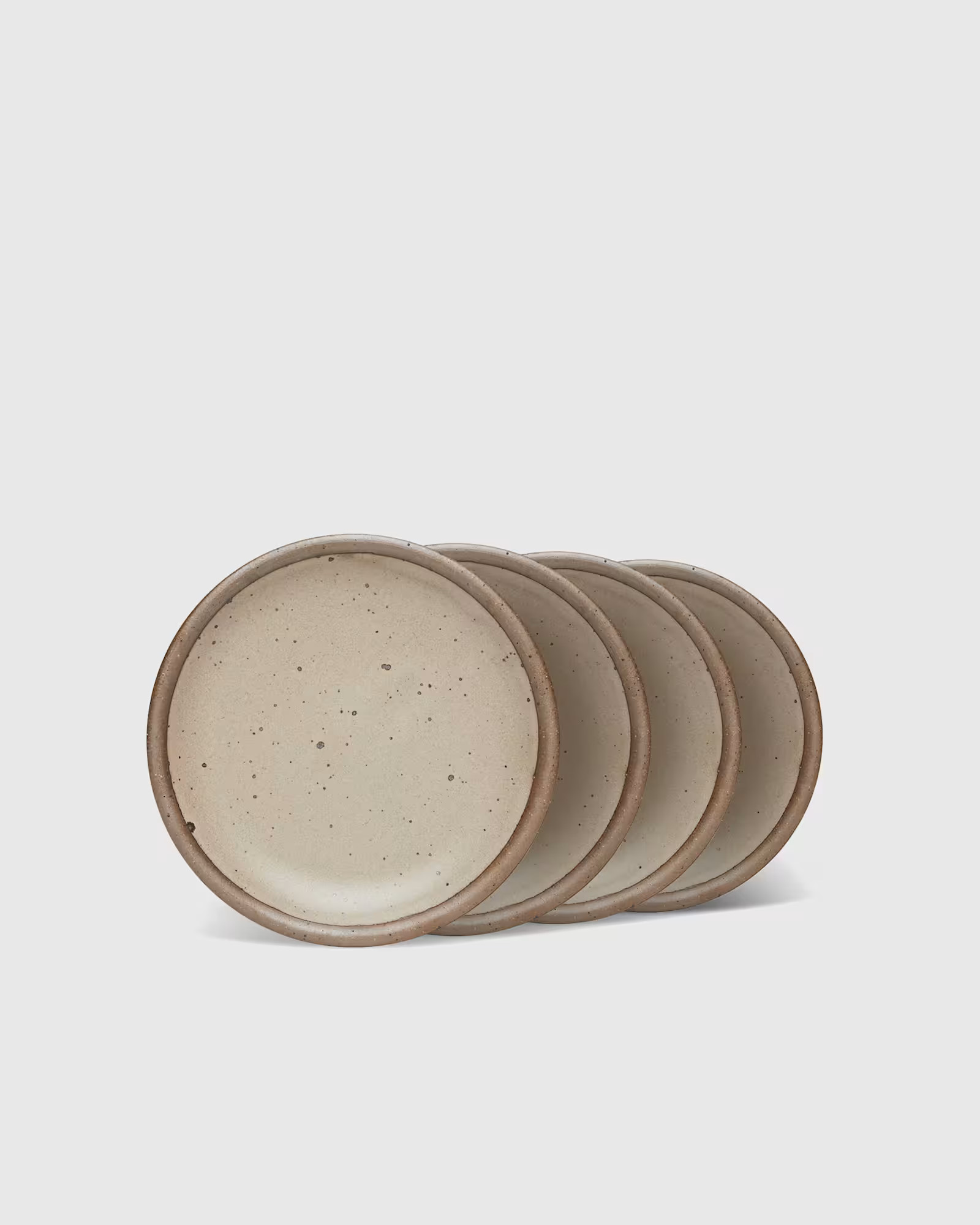 Cake Plate (Set of 4) by East Fork in Morel | Quince