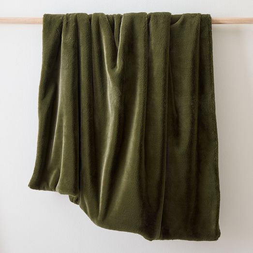 Faux Fur Plush Throw | West Elm (US)