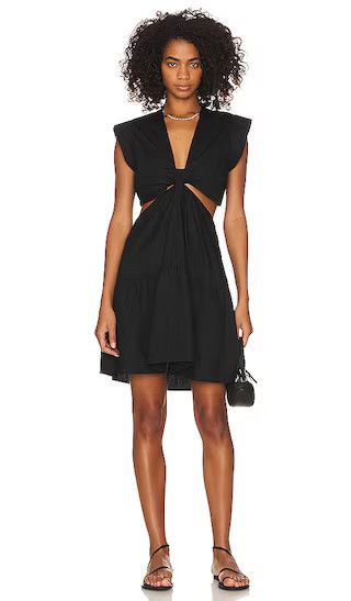 Amanda Mini Dress in Black | Revolve Clothing (Global)