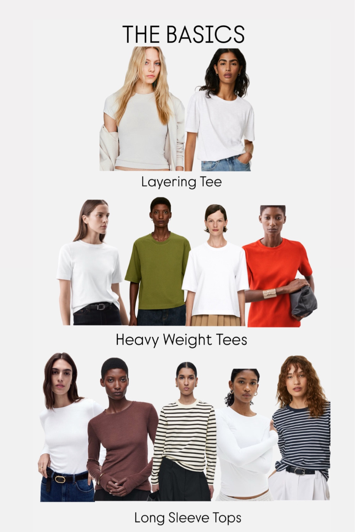 The Basics 🍂 Tops
Layering Tee shirts
Heavy Weight Tee shirts
Long sleeve layering tops 
Breton tops


#LTKstyletip #LTKmidsize #LTKover50style