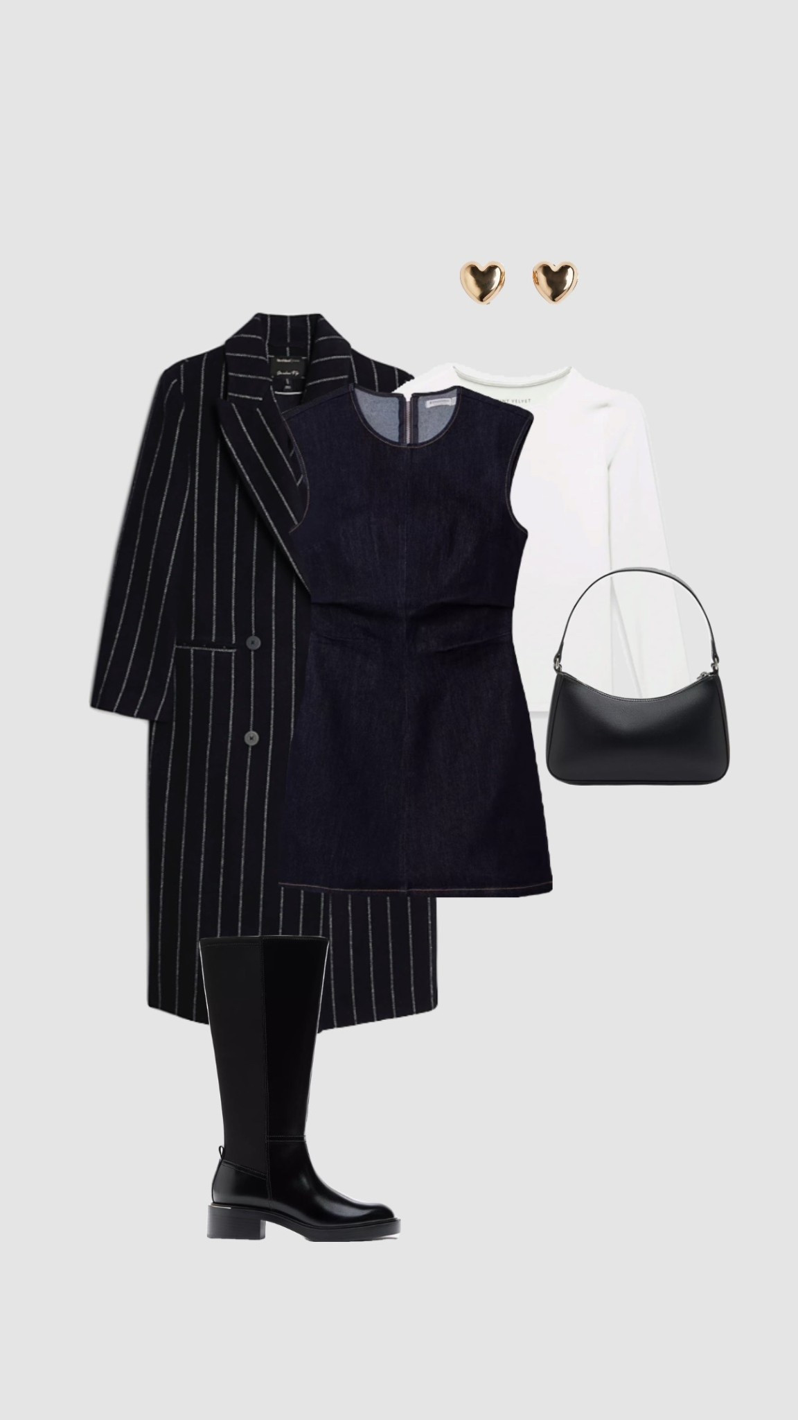 Get 15% off Charles & Keith with code - COMAMBW15-ISMQW9CEVA

Denim Dress Winter Outfit 

• smart casual outfits pub uk Christmas Day outfit college outfits preppy outfit navy blue pinstripe longline tailored coat long sleeve white layering top skims dupe black knee high boots •



#LTKwinter #LTKuk #LTKfestive