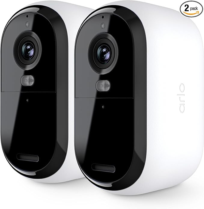 Arlo Essential Security Cameras Wireless Outdoor 2K (2nd Gen, 2023 Release) - Battery Power, Pers... | Amazon (US)