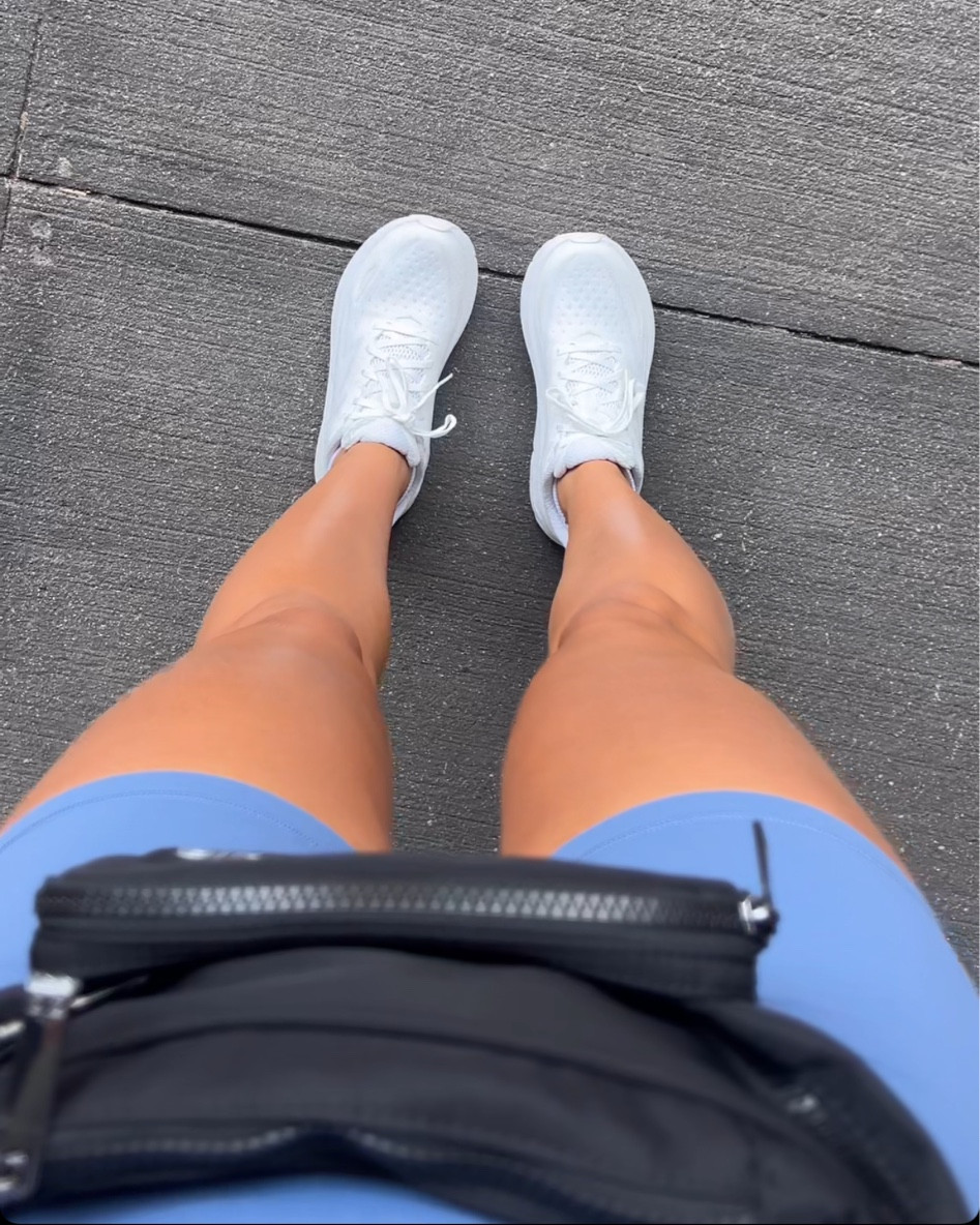 Most comfortable running shoes I’ve found so far! 👟

Items - 

Hoka - Clifton 9’s wide width 

Alo Yoga - Explorer Fanny pack 

Lululemon - Align High-Rise Short 6” - Oasis Blue (I size up in Lululemon)













Workout gear, running, workout outfit, sports bra, running shorts, shorts, summer, athletic, Lululemon, yoga, comfortable workout gear, stretchy, light weight, neutral

#LTKfitness #LTKstyletip