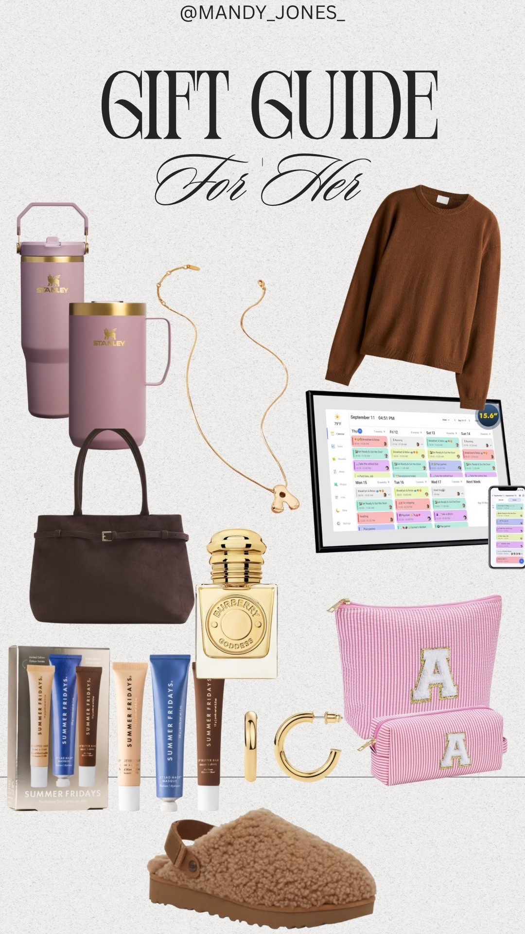 Gift ideas she’ll actually love 🎁 Cozy, chic, and practical finds for every woman on your list 💕 #GiftGuide #GiftsForHer #LTKHoliday

#LTKGiftGuide