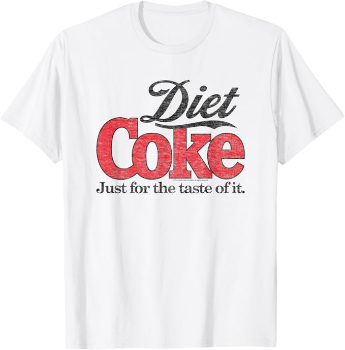 Coca-Cola - Diet Coke Retro Logo T-Shirt | Amazon (US)