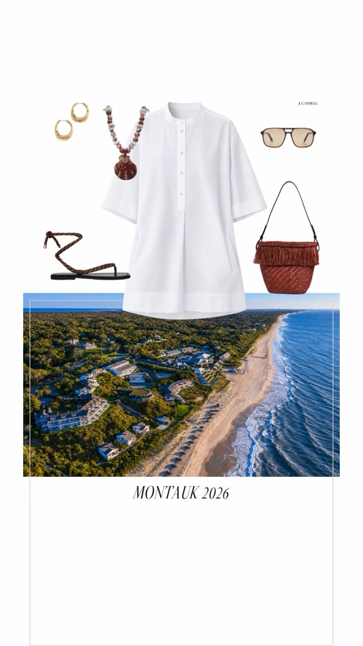 Montauk is where East Coast summer dreams come to life. 🌊🤍

I rounded up everything you'd want to save for the perfect getaway—from luxury oceanfront hotels and unforgettable seafood restaurants to beautiful beaches, wellness experiences, and the best spots to catch sunset. And of course, I styled outfit inspiration to match the effortless, coastal vibe.

If Montauk is on your summer travel list, this guide is your perfect starting point.

Shop the full Montauk travel edit below. ✨

#Montauk #MontaukTravel #Hamptons #HamptonsStyle #EastCoastSummer #LuxuryTravel #CoastalStyle #VacationStyle #TravelGuide #WhatToWear #LTKStyle #SummerGetaway #BeachStyle #TravelInspiration

#LTKSeasonal #LTKOver40 #LTKTravel
